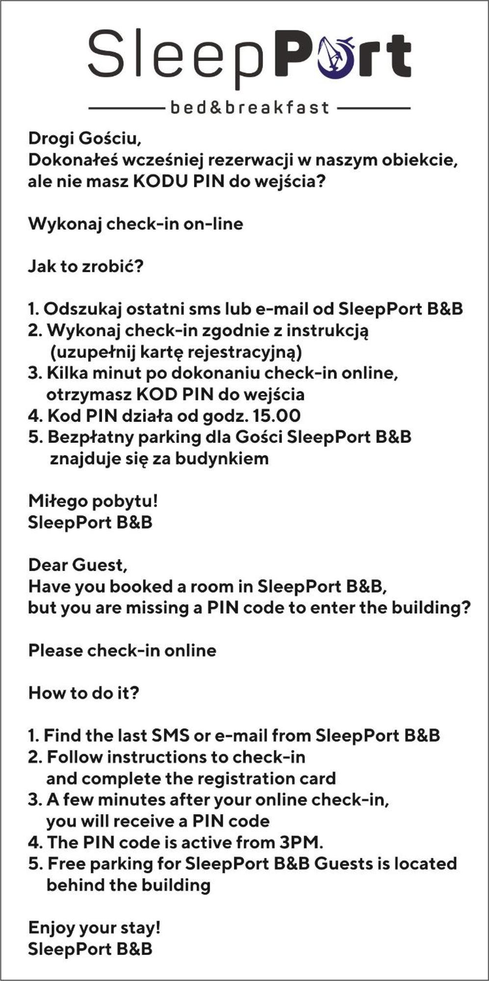 Sleep Port B&B - Bezplatny Parking Гданск Екстериор снимка